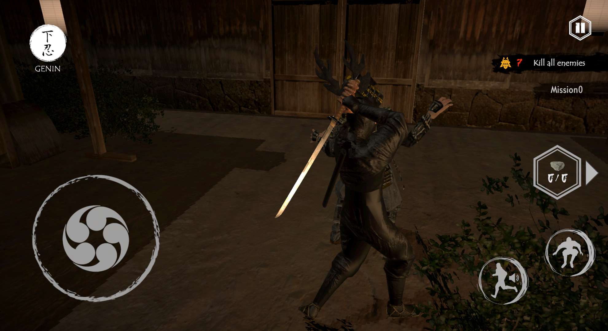 اسکرین شات 3 بازی Ninja Assassin - Stealth Game