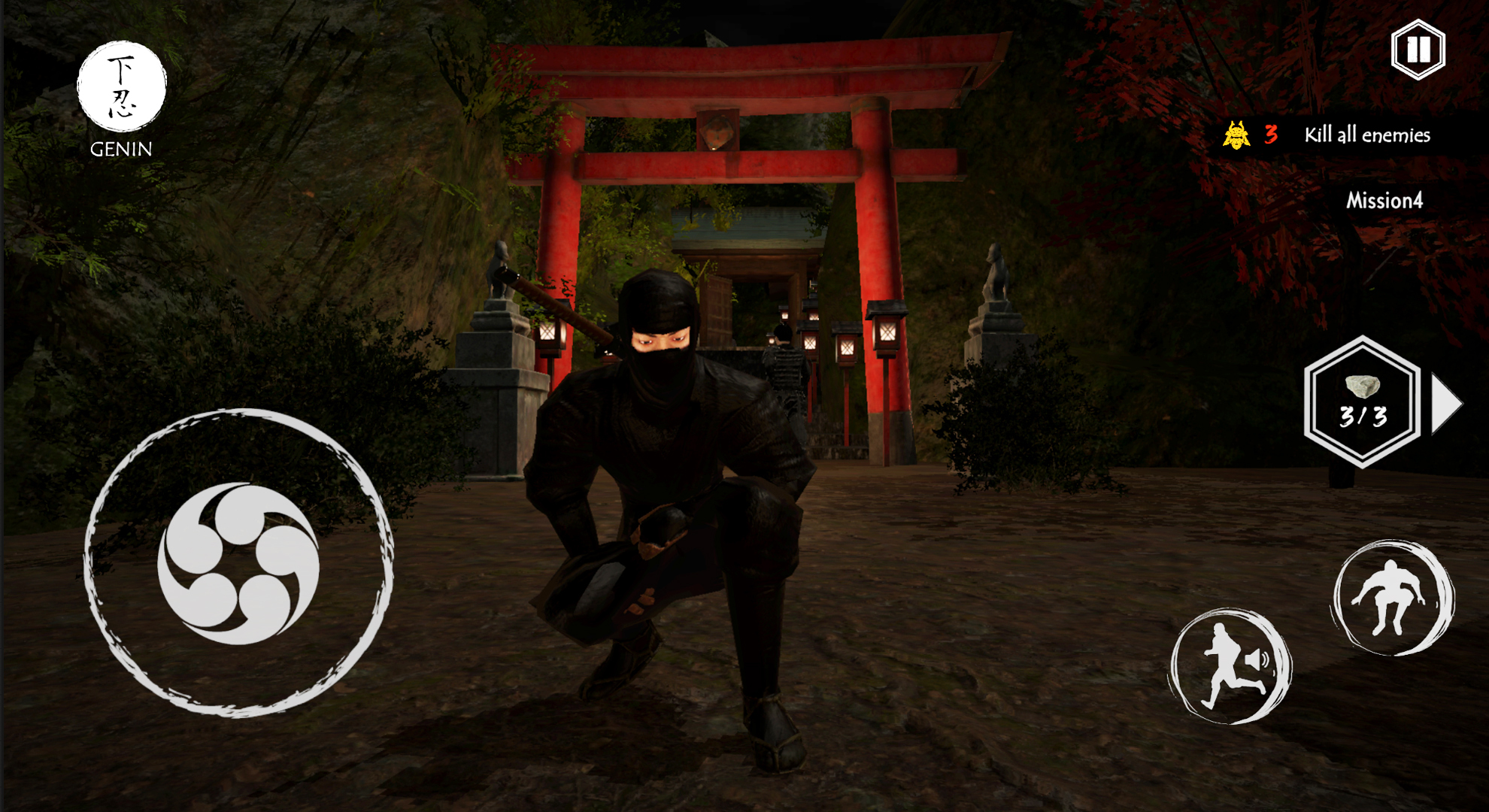 اسکرین شات 1 بازی Ninja Assassin - Stealth Game