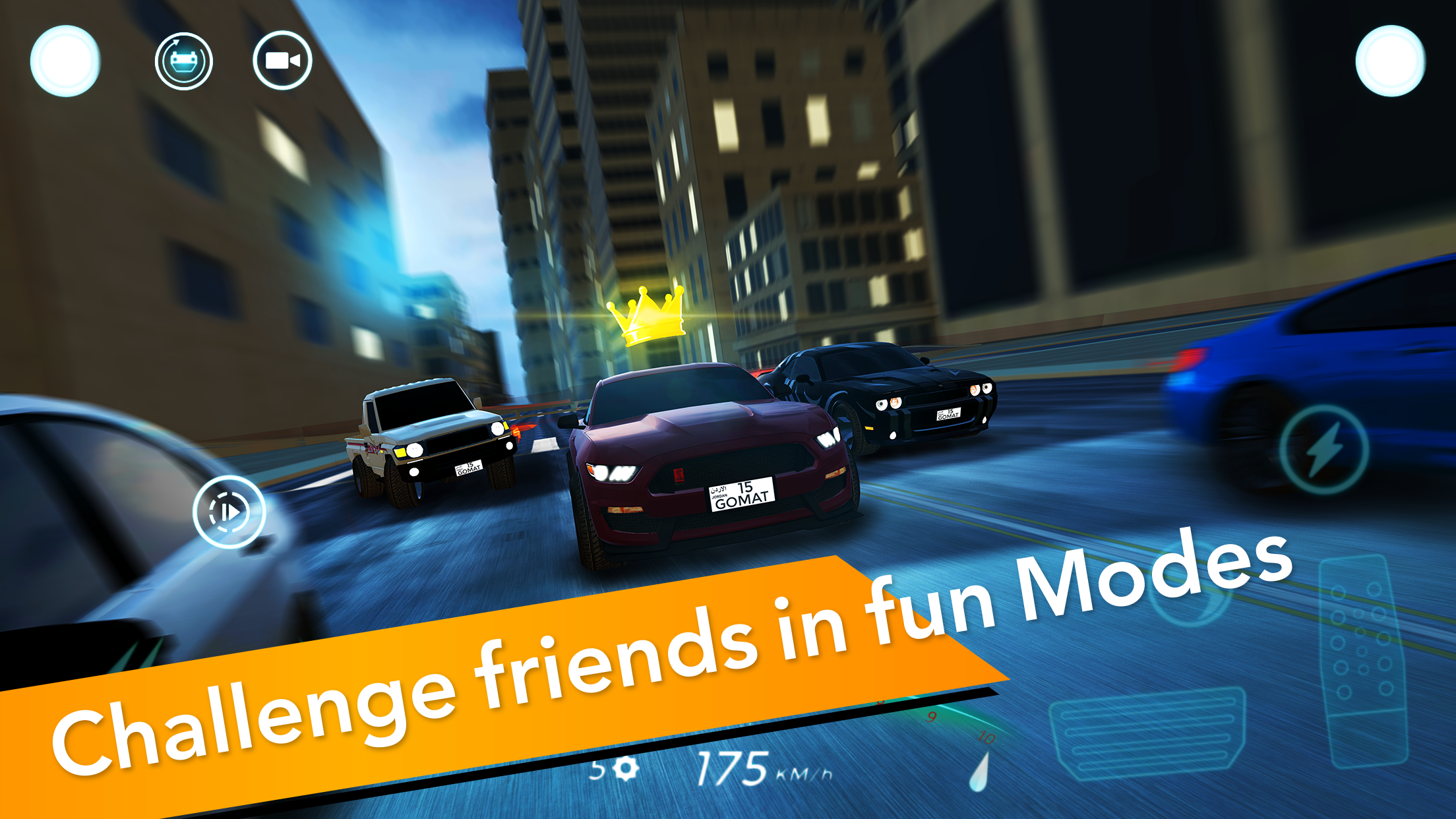 اسکرین شات 5 بازی Gomat - Drift & Drag Racing
