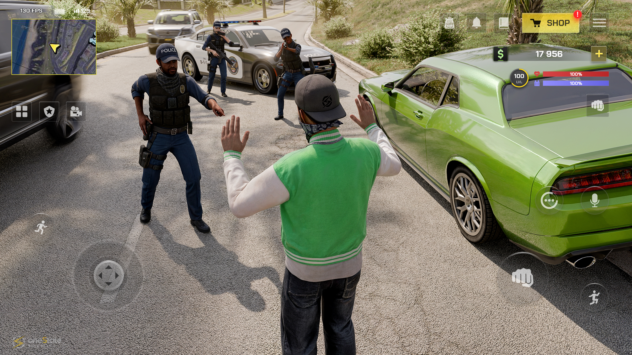 اسکرین شات 2 بازی OneState RP - Role Play Life