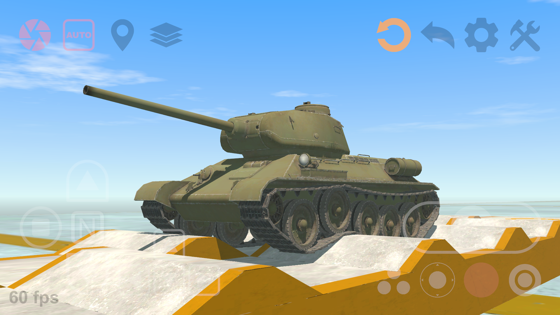 اسکرین شات 3 بازی Tank Physics Mobile Vol.1