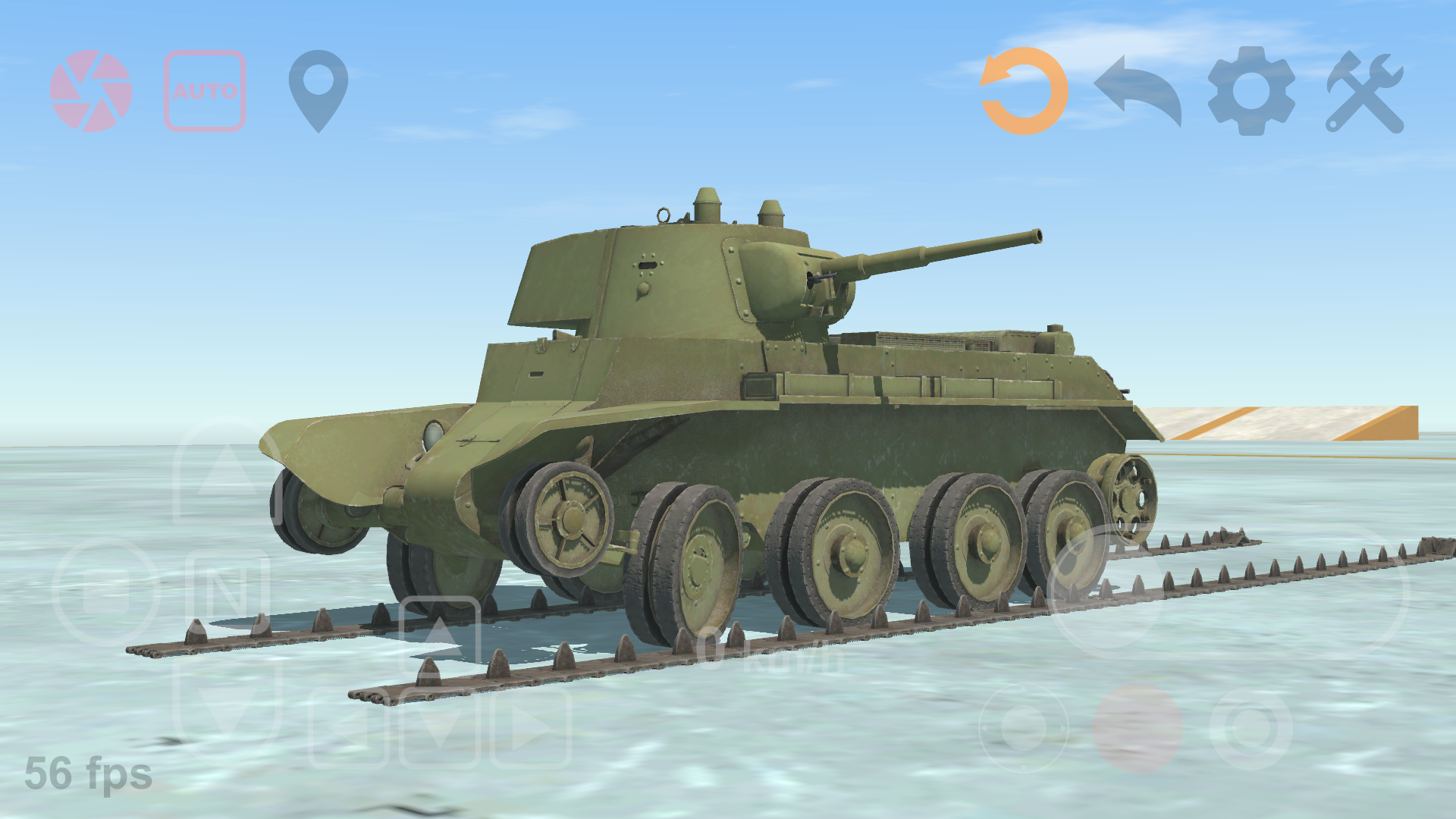 اسکرین شات 8 بازی Tank Physics Mobile Vol.1