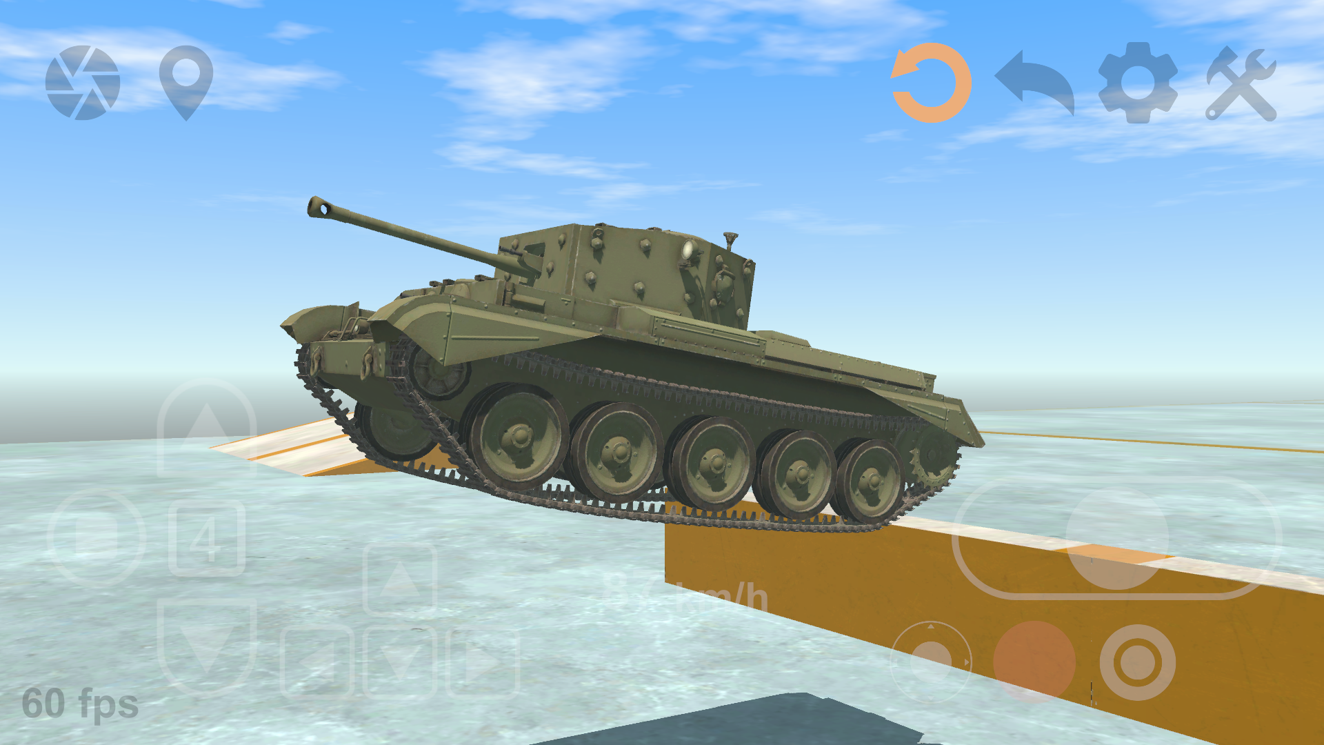 اسکرین شات 4 بازی Tank Physics Mobile