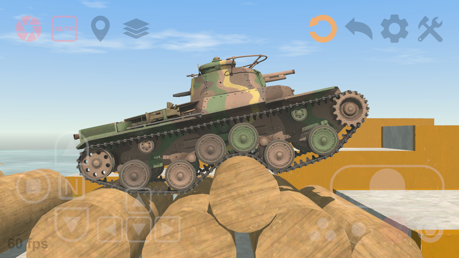 اسکرین شات 5 بازی Tank Physics Mobile Vol.1