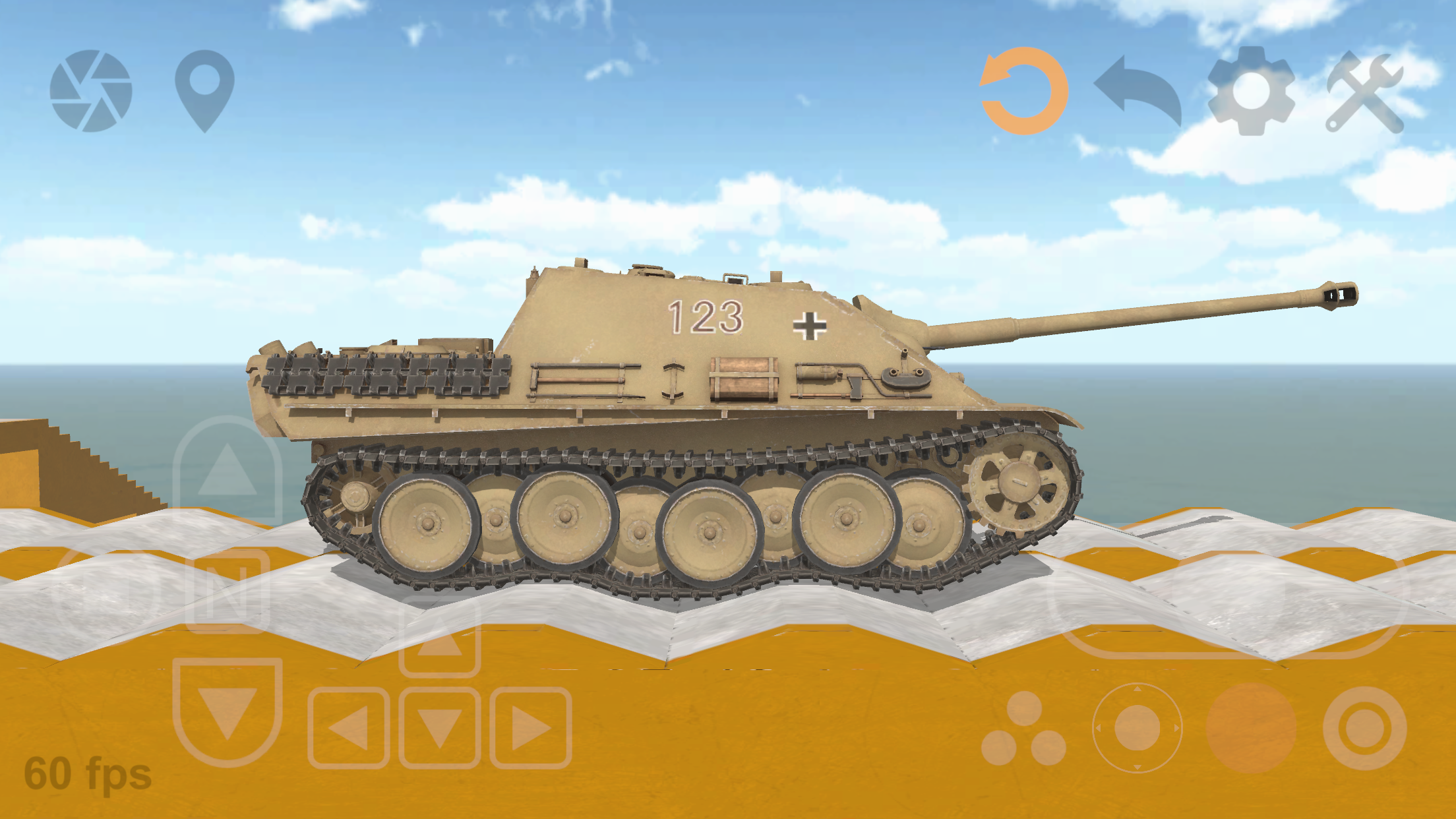 اسکرین شات 7 بازی Tank Physics Mobile Vol.2