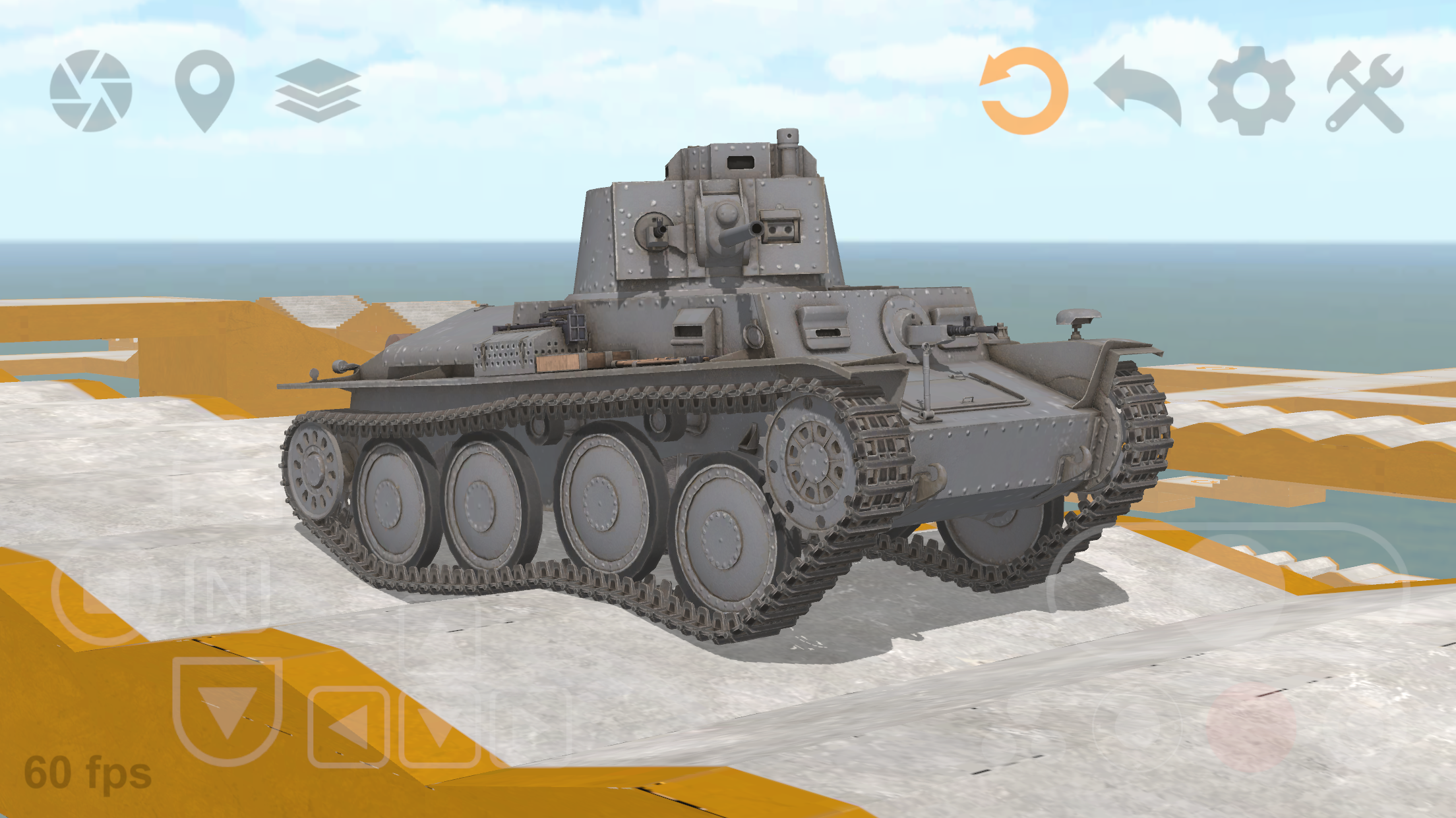 اسکرین شات 5 بازی Tank Physics Mobile Vol.2