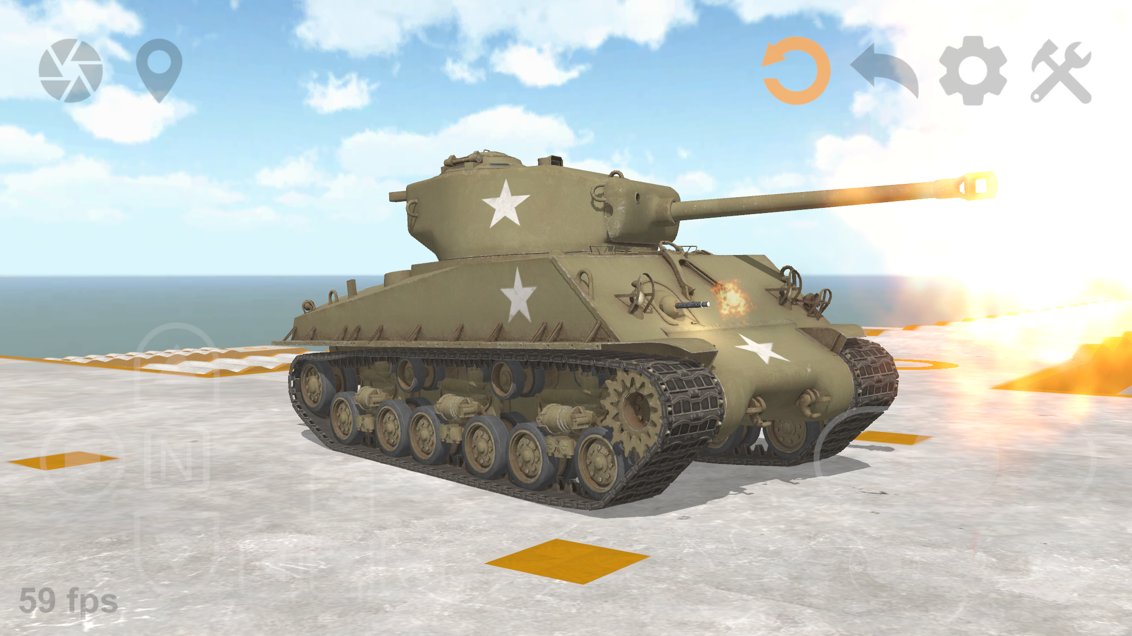 اسکرین شات 6 بازی Tank Physics Mobile Vol.2