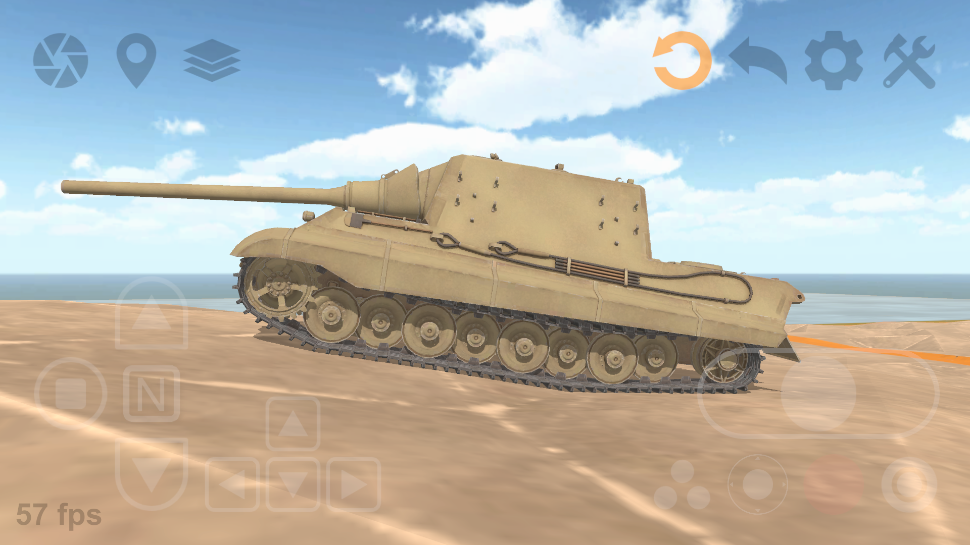 اسکرین شات 5 بازی Tank Physics Mobile Vol.3