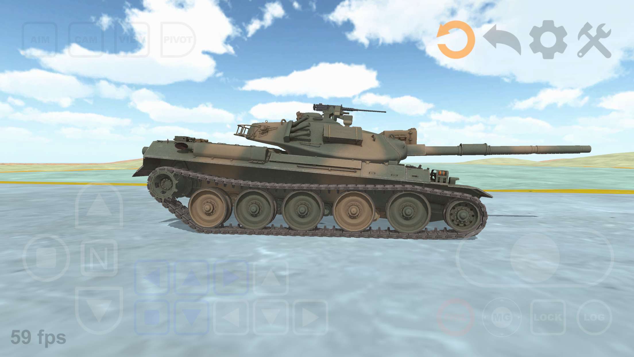 اسکرین شات 2 بازی Tank Physics Mobile Vol.3