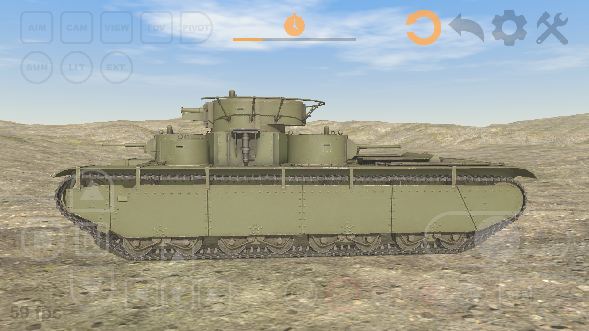 اسکرین شات 3 بازی Tank Physics Mobile Vol.3