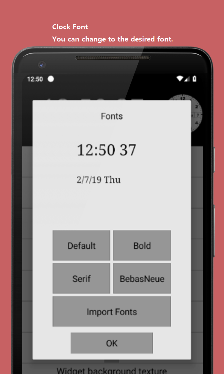 اسکرین شات 3 برنامه Date Seconds Widget