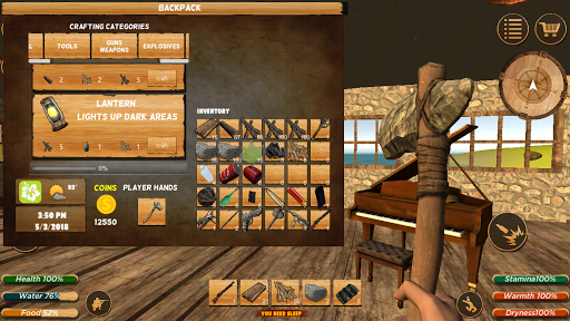 اسکرین شات 5 بازی Survival Forest : Survivor Home Builder 2