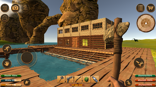 اسکرین شات 1 بازی Survival Forest : Survivor Home Builder 2