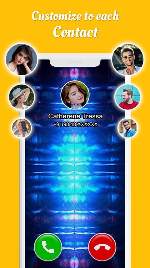 اسکرین شات 4 برنامه Color Call Flash - Call Screen, Color LED Flash