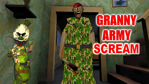 اسکرین شات 1 بازی Commando Granny Army Mod:Horror Military Game 2020