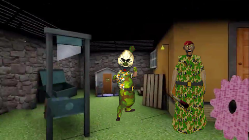 اسکرین شات 2 بازی Commando Granny Army Mod:Horror Military Game 2020