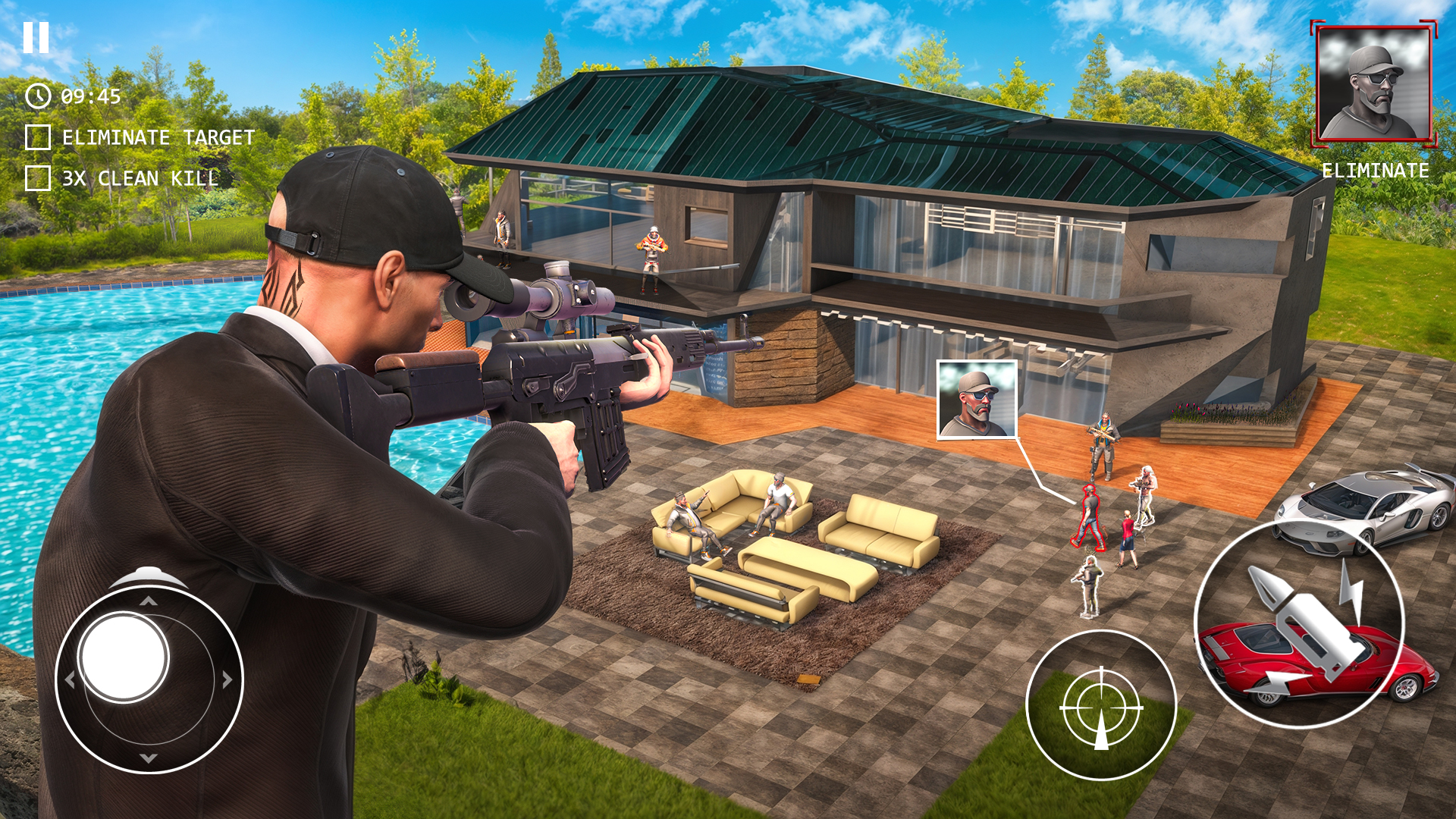 اسکرین شات 1 بازی Sniper Shooting - Sniper Games
