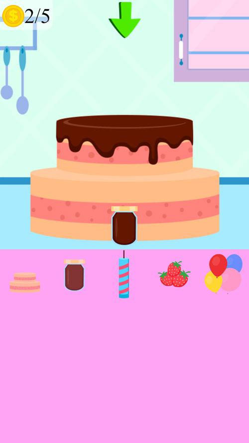 دانلود بازی cooking birthday cake game برای اندروید مایکت