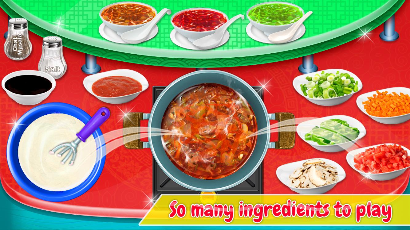 اسکرین شات 4 بازی Chinese Food - Cooking Game