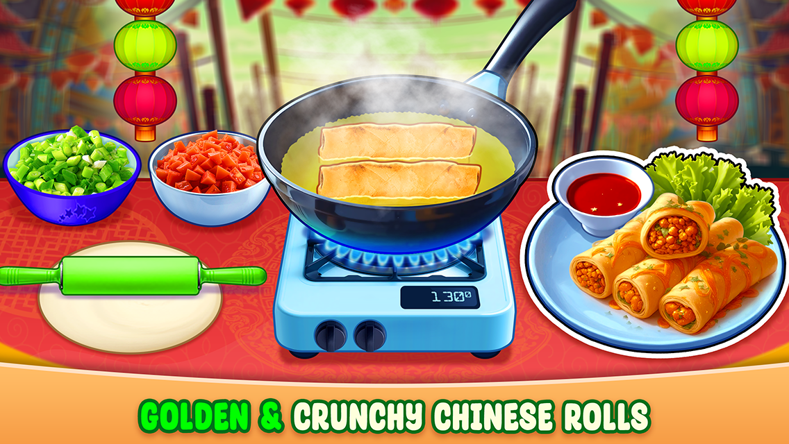اسکرین شات 3 بازی Chinese Food - Cooking Game