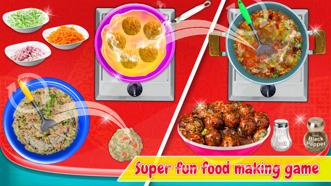 اسکرین شات 3 بازی Chinese Food - Cooking Game