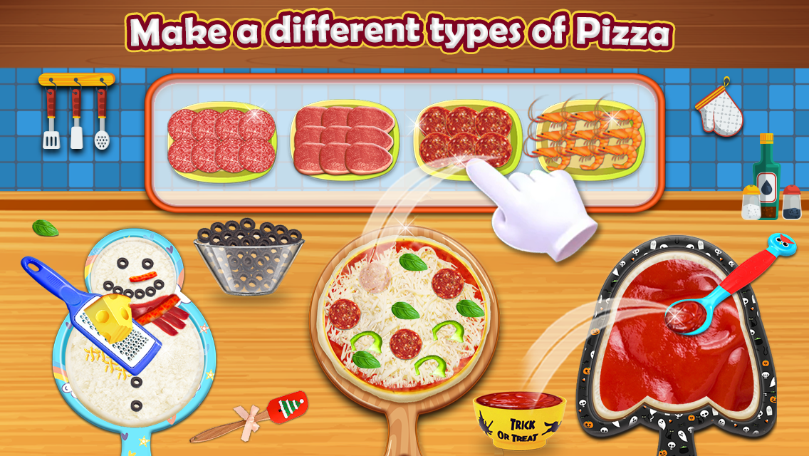 اسکرین شات 1 بازی Pizza Maker - Cooking Games