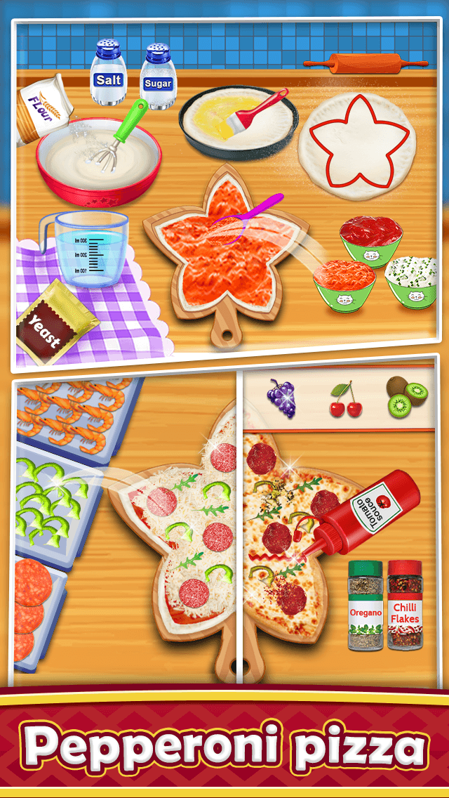 اسکرین شات 2 بازی Pizza Maker - Cooking Games