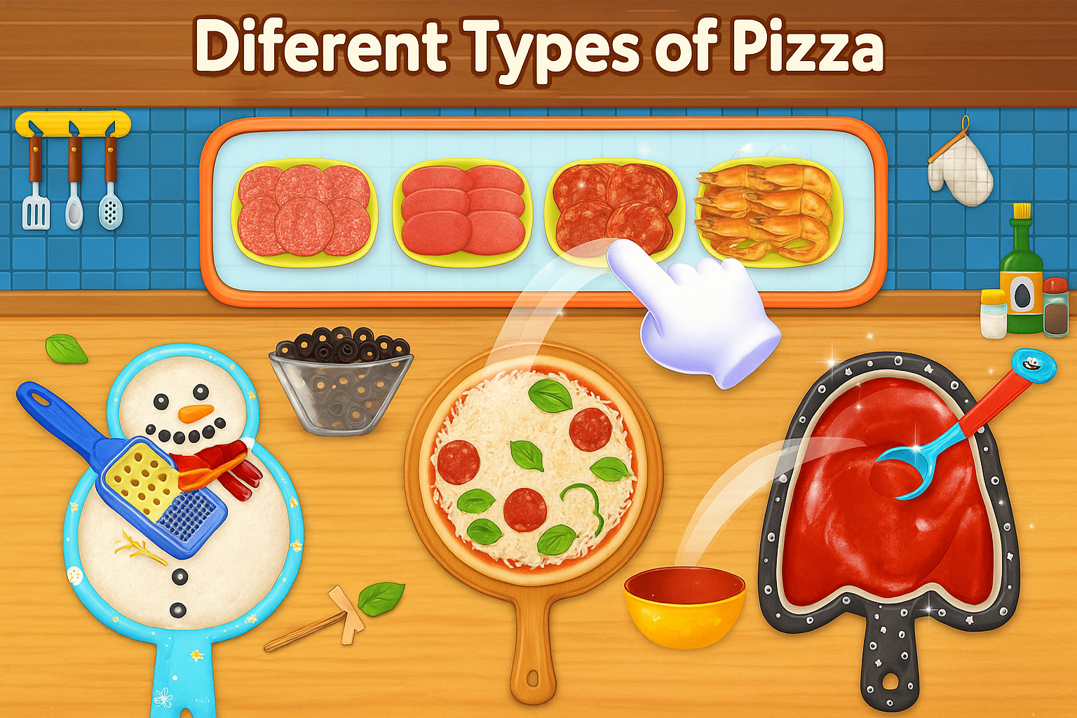 اسکرین شات 1 بازی Pizza Maker - Cooking Games