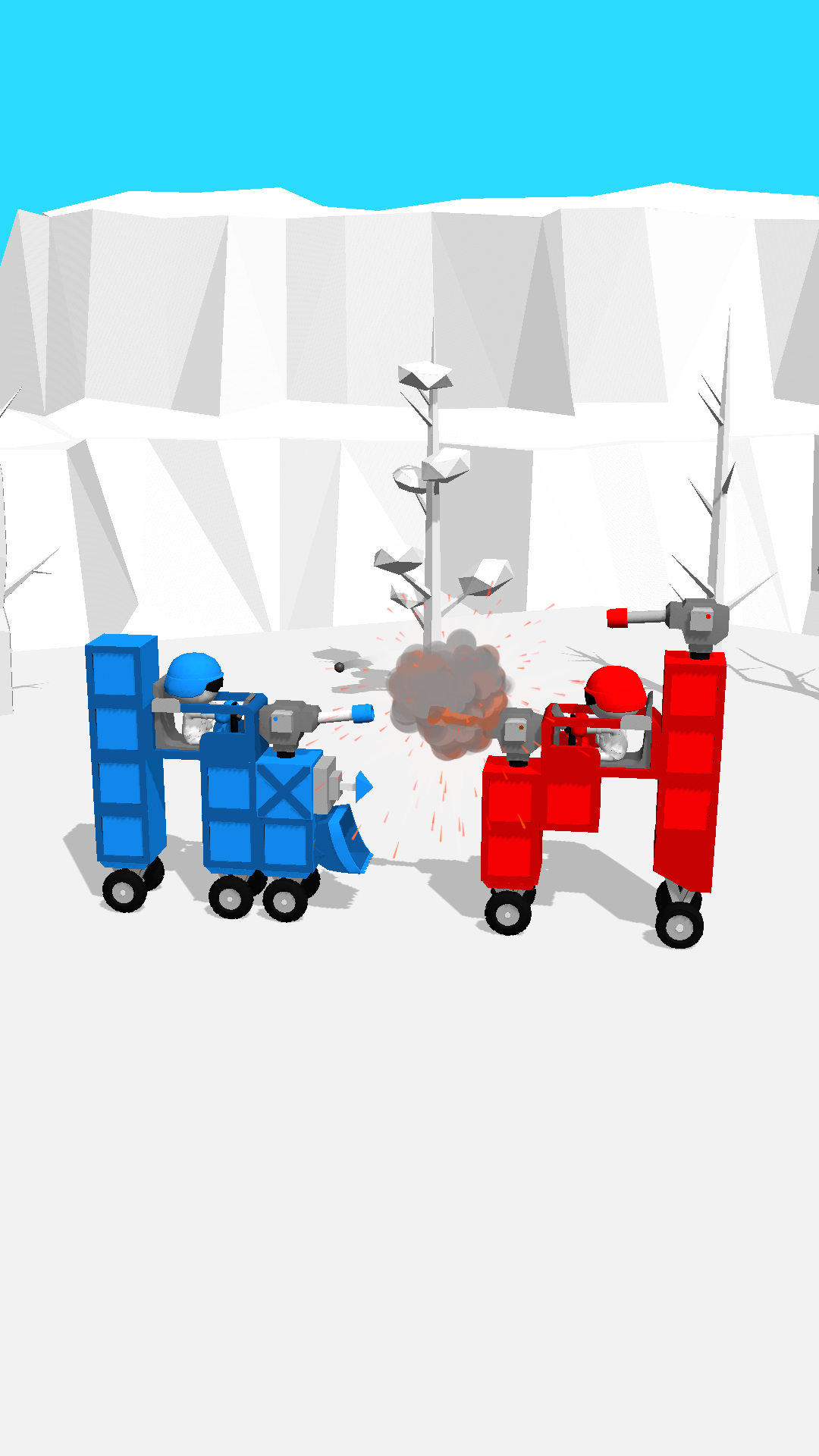 اسکرین شات 4 بازی Truck Wars - Mech battle