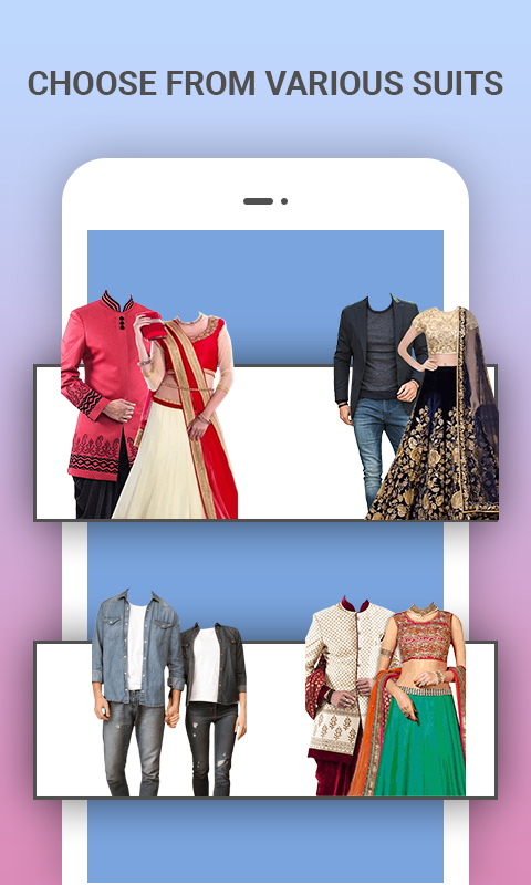 اسکرین شات 4 برنامه Couple Photo Suits -Traditiona