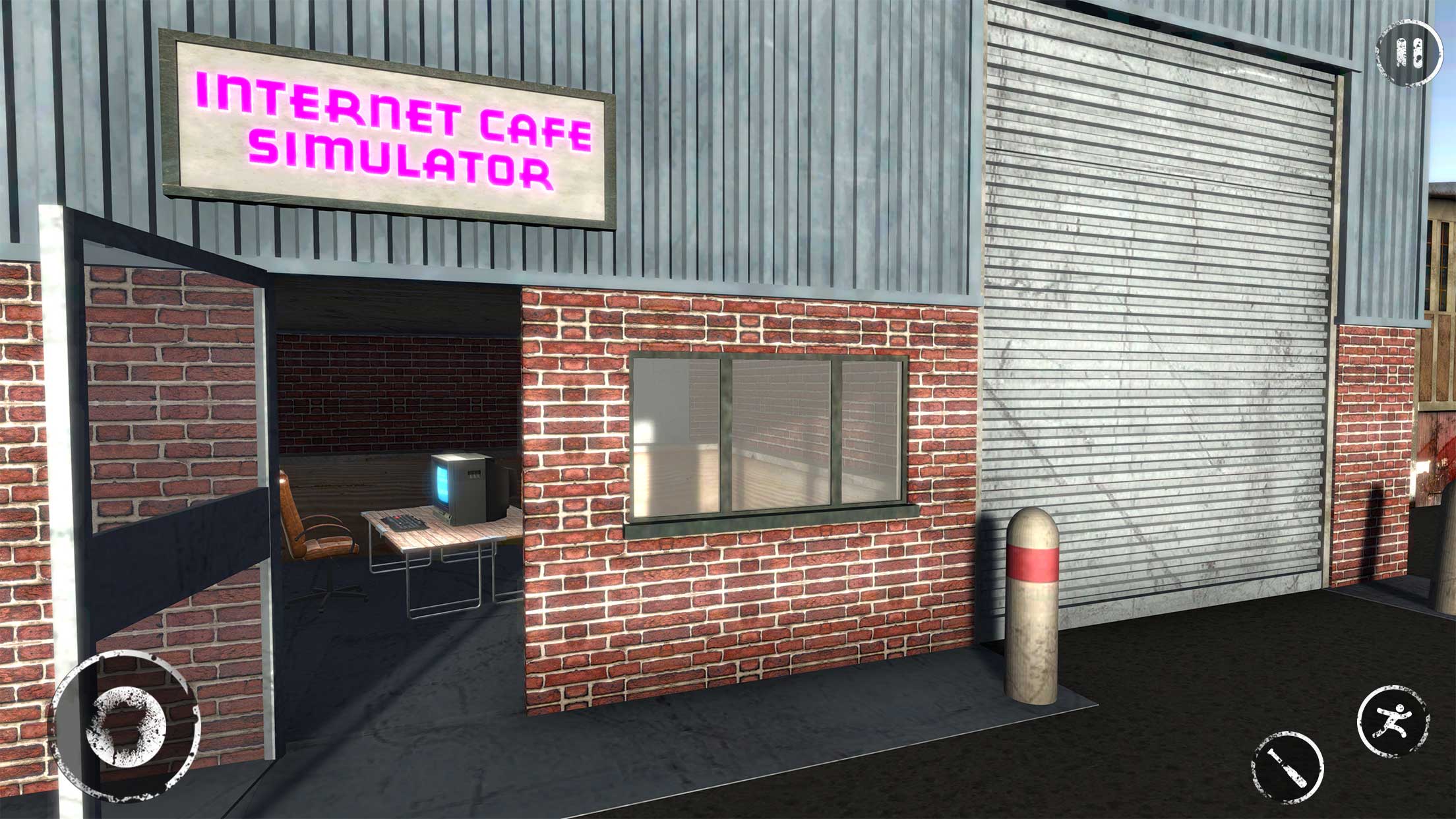 اسکرین شات 1 بازی Internet cafe job simulator