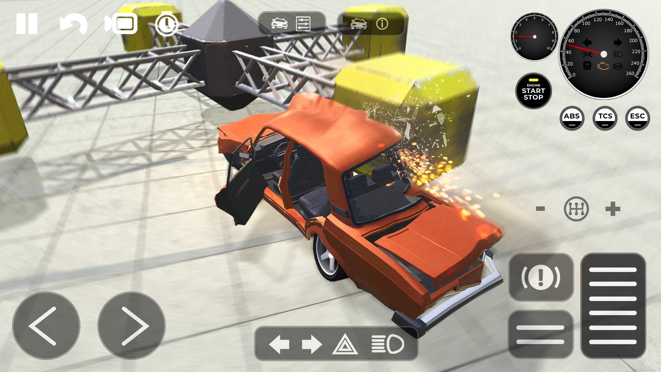 اسکرین شات 3 بازی Beam Drive Crashes Original 3D