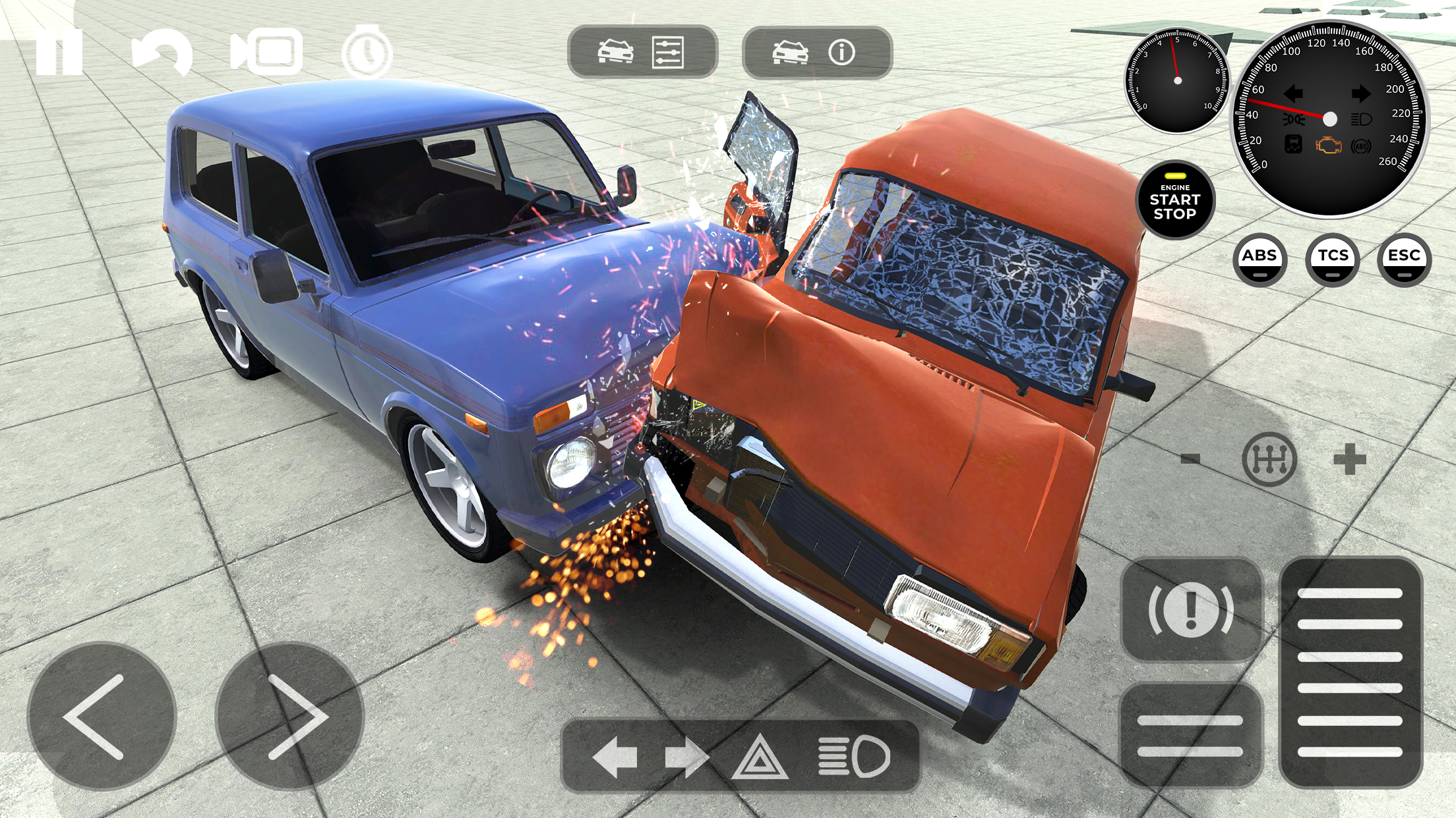 اسکرین شات 1 بازی Beam Drive Crashes Original 3D