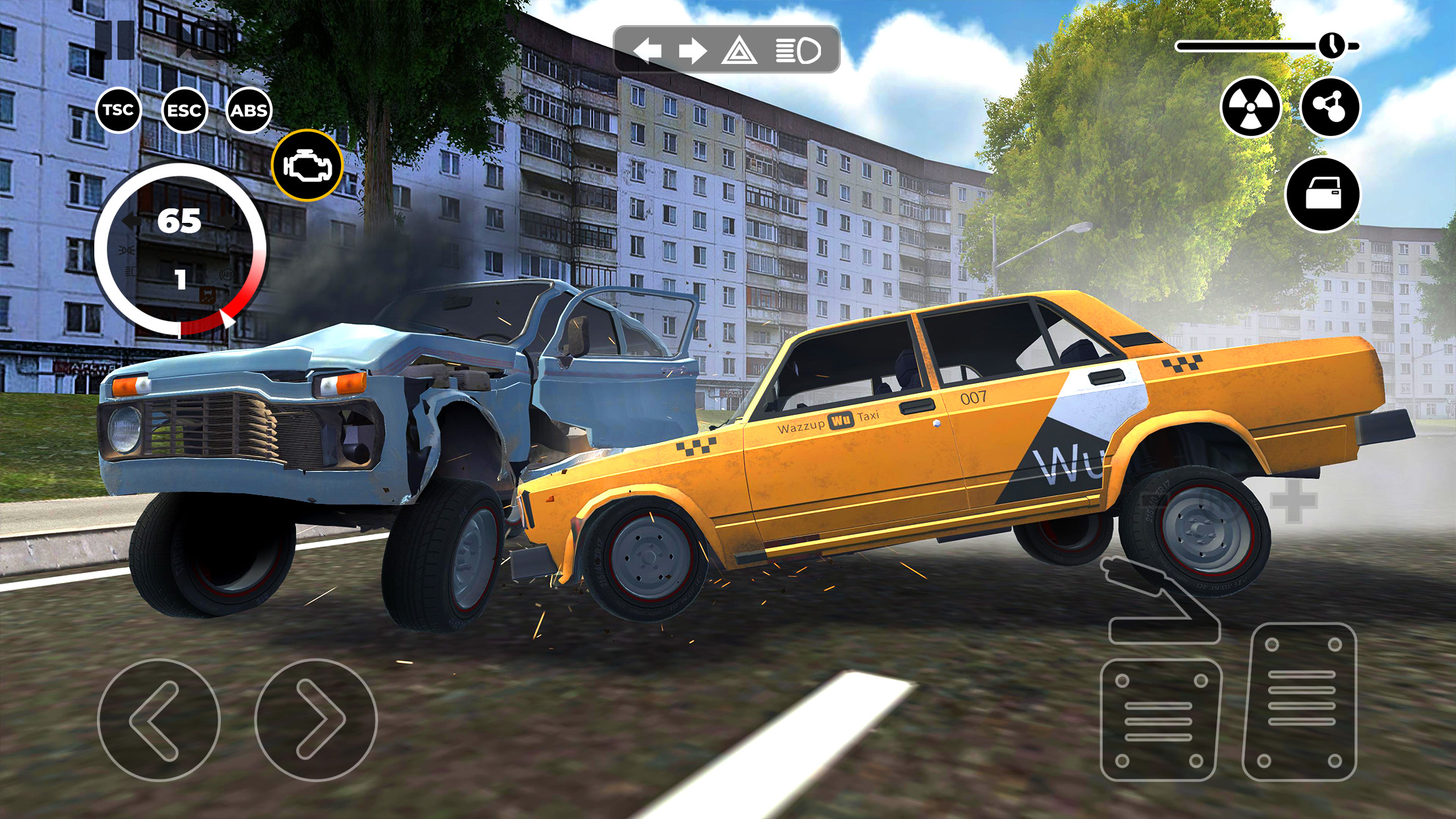 اسکرین شات 2 بازی Car Crash Accident Simulator