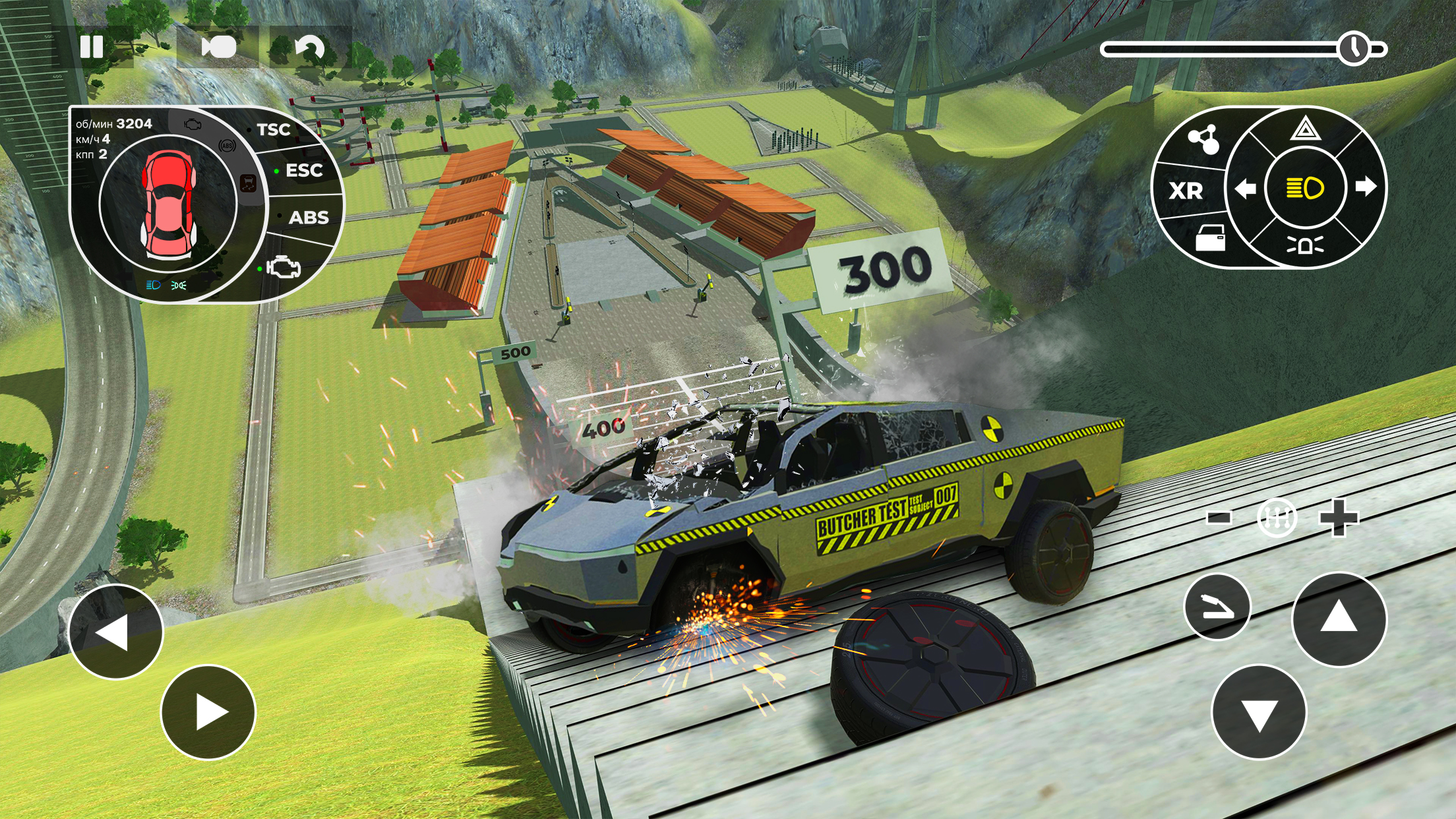 اسکرین شات 4 بازی Beam Ramp: Crash Car Simulator