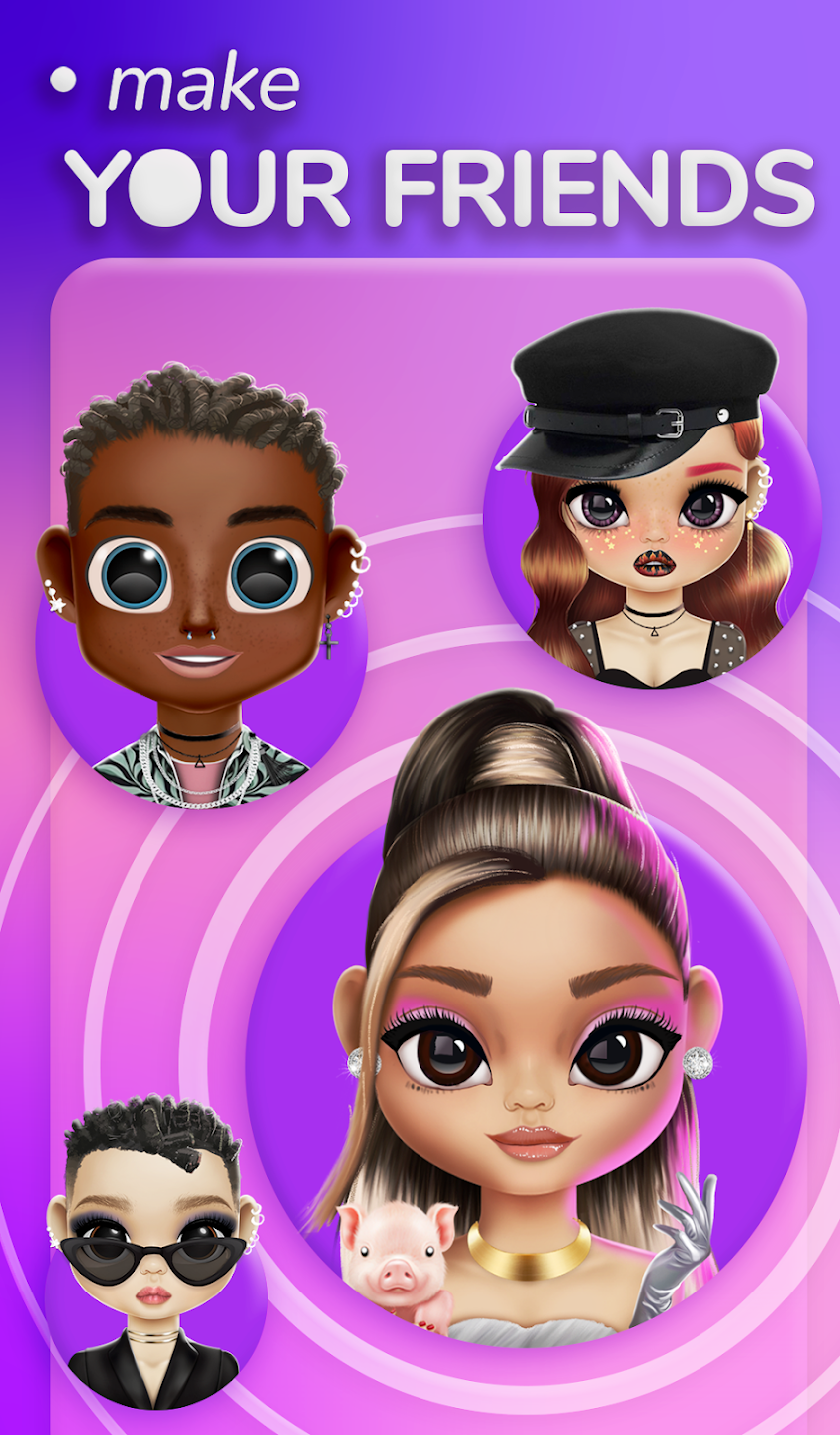 اسکرین شات 7 برنامه Dollicon: Doll Avatar Maker