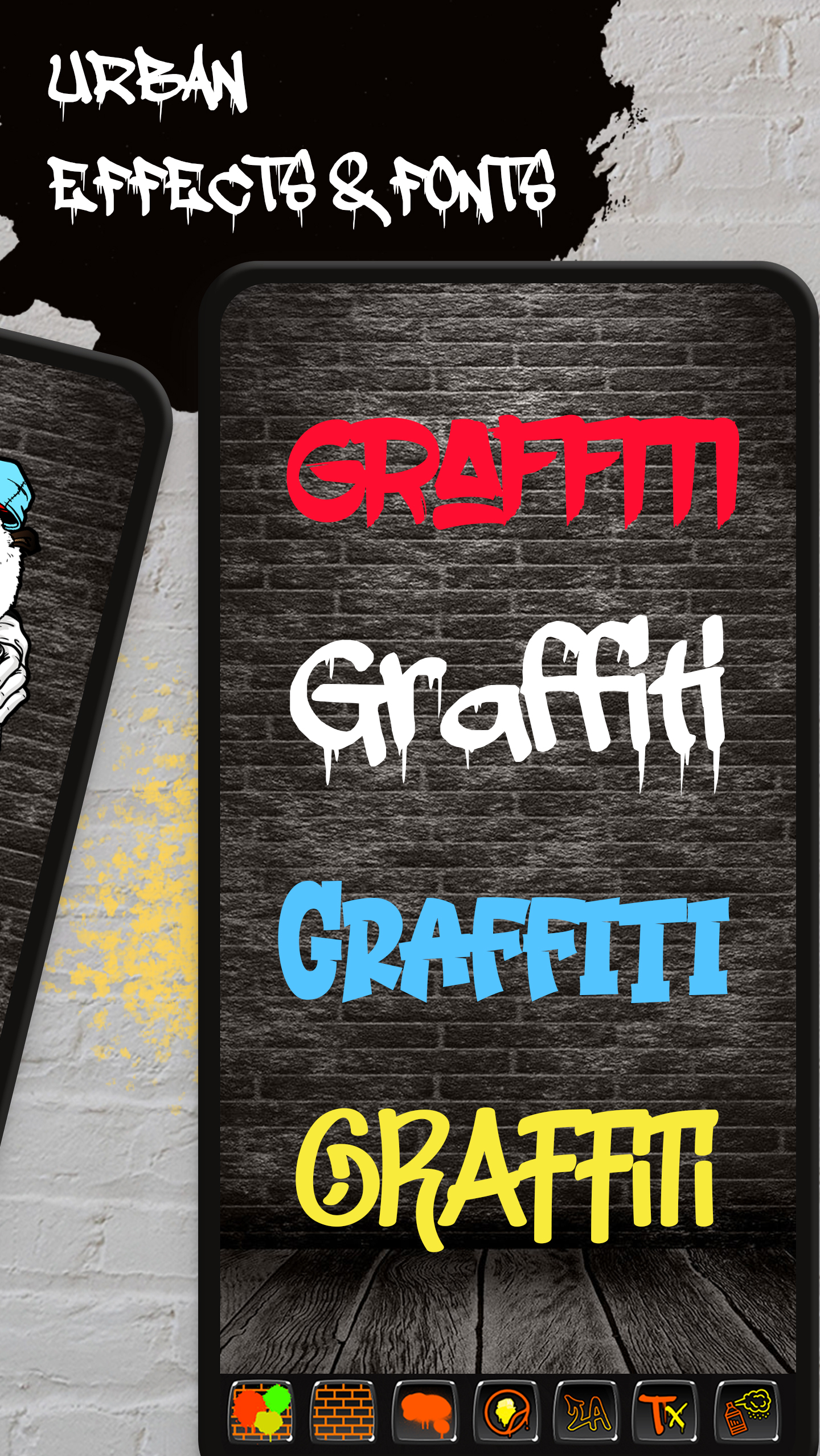 اسکرین شات 3 برنامه Graffiti Logo Maker App
