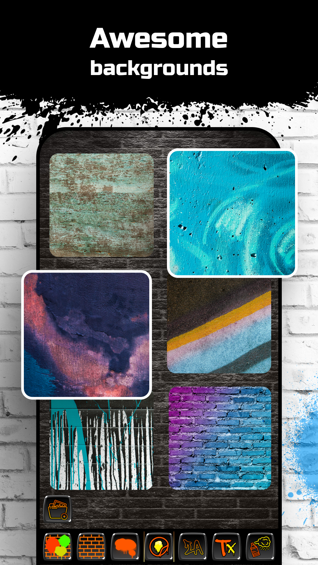 اسکرین شات 4 برنامه Graffiti Logo Maker App