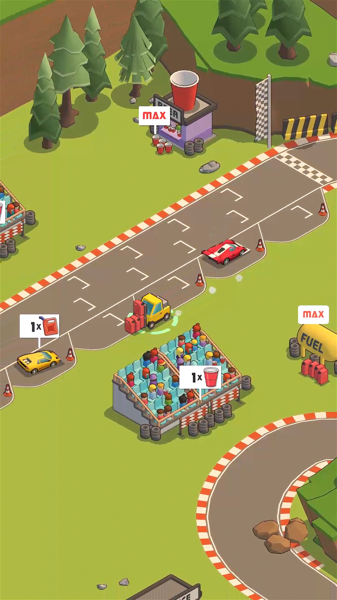 اسکرین شات 5 بازی Car Speed Racing - Idle Tycoon