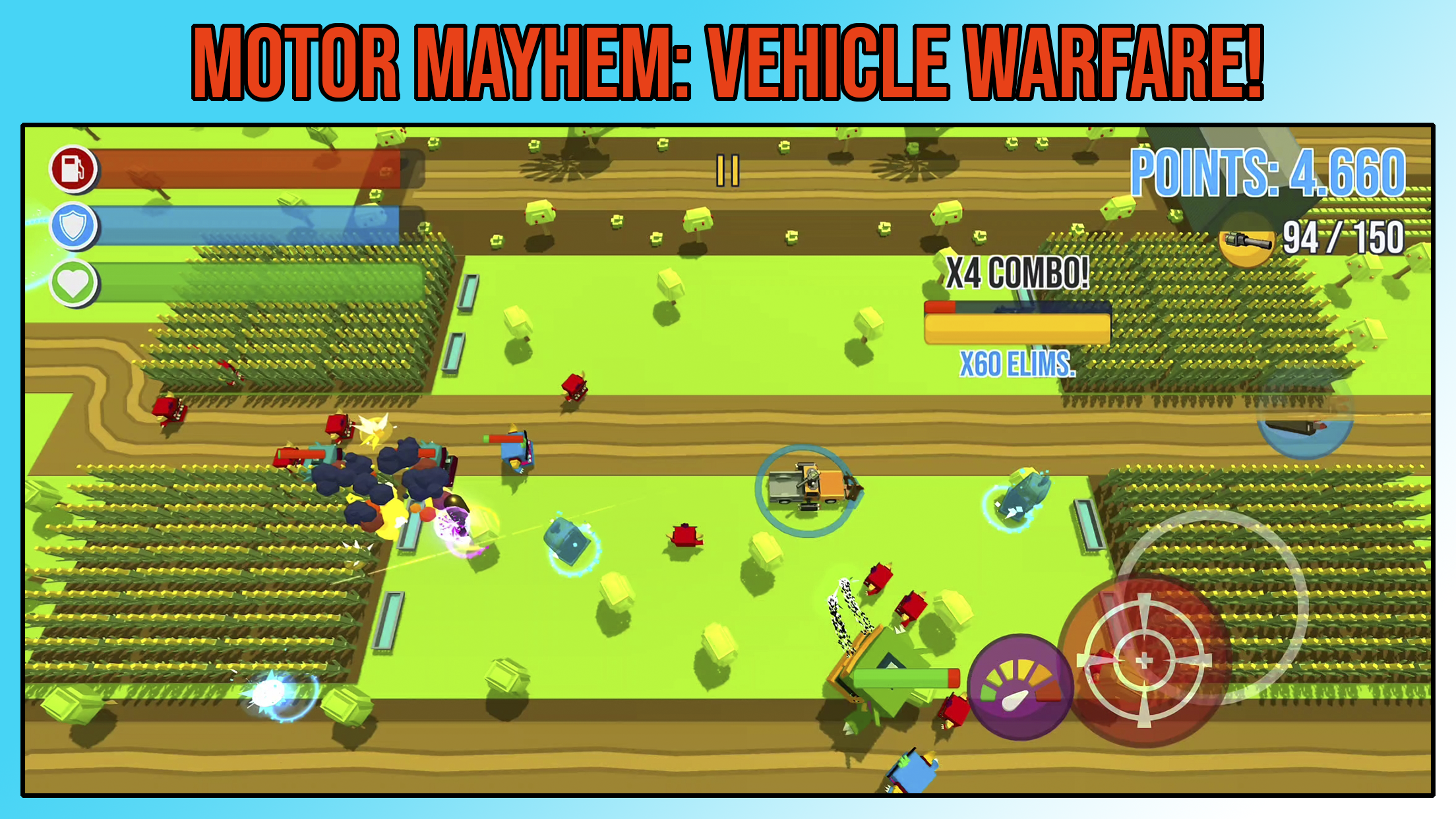 اسکرین شات 8 بازی Motor Mayhem - Vehicle Warfare
