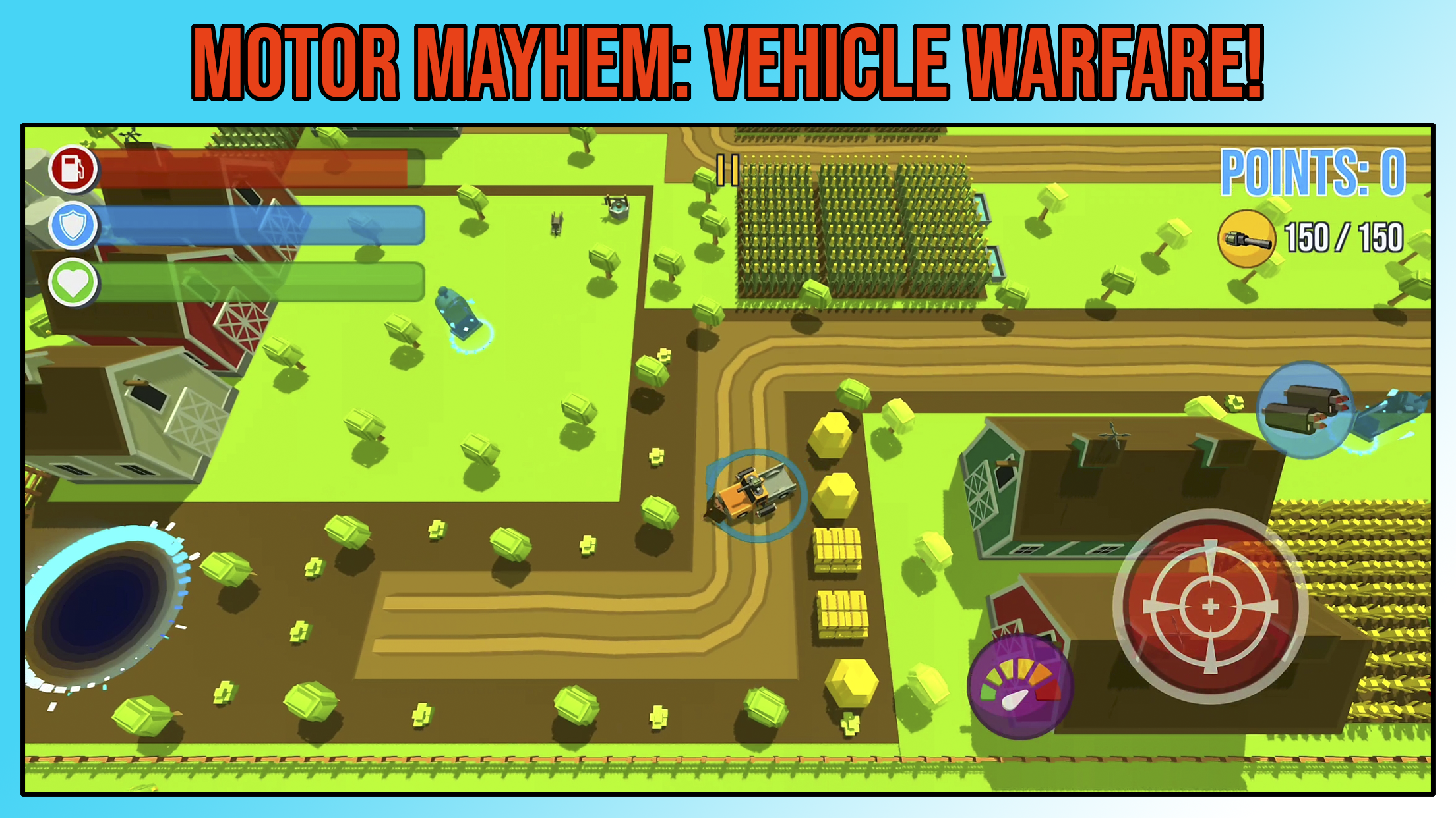 اسکرین شات 7 بازی Motor Mayhem - Vehicle Warfare