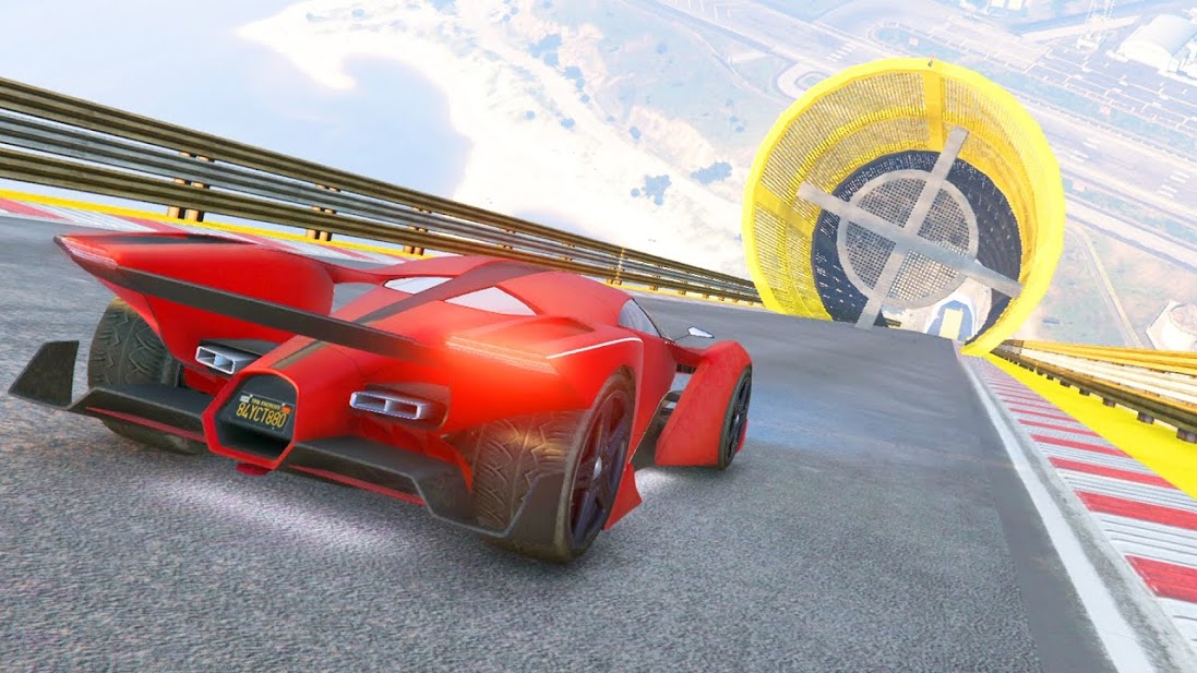 اسکرین شات 5 بازی Mega Ramp Car Offline Games