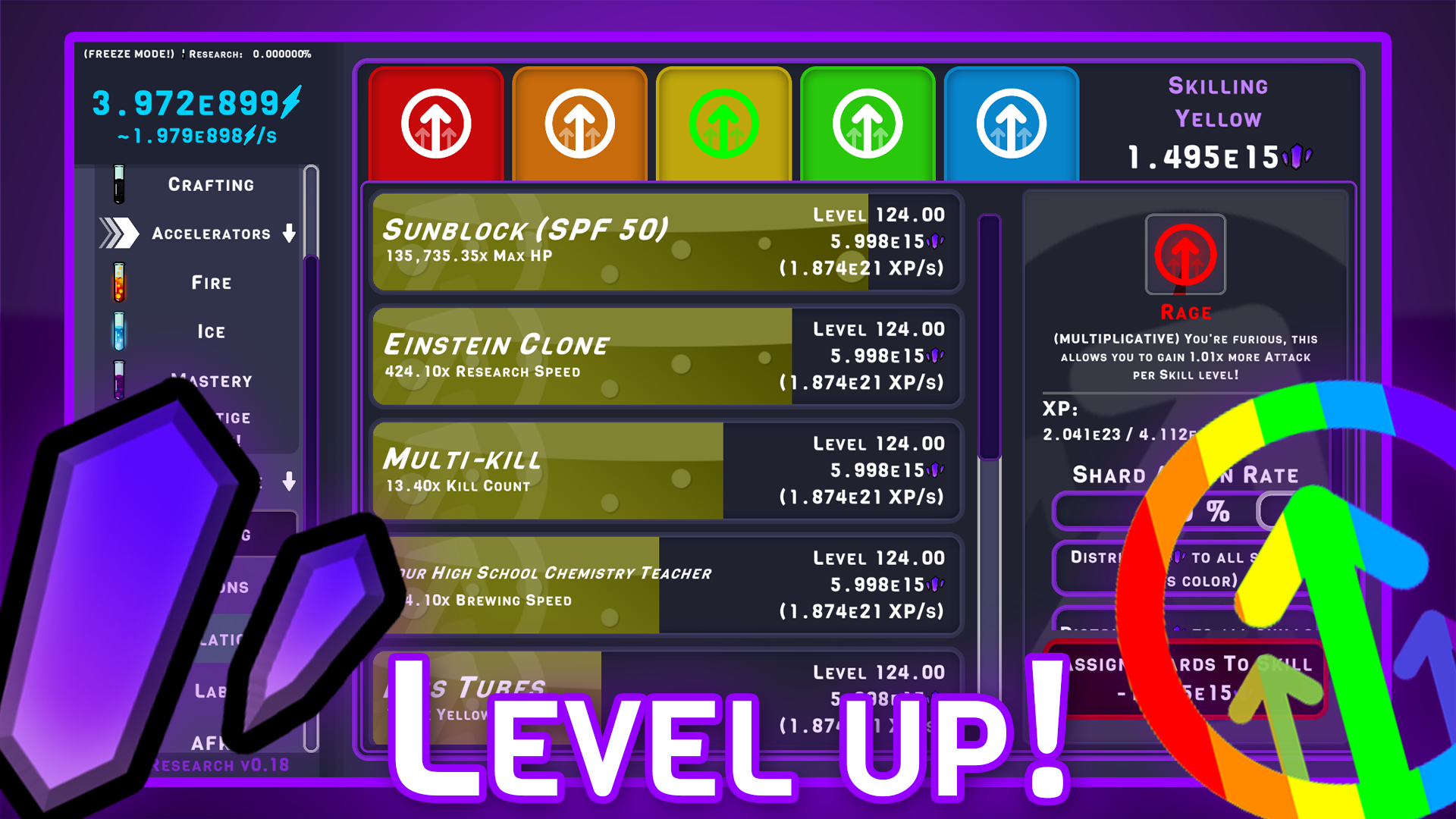 اسکرین شات 6 بازی Idle Research: Endless Tycoon