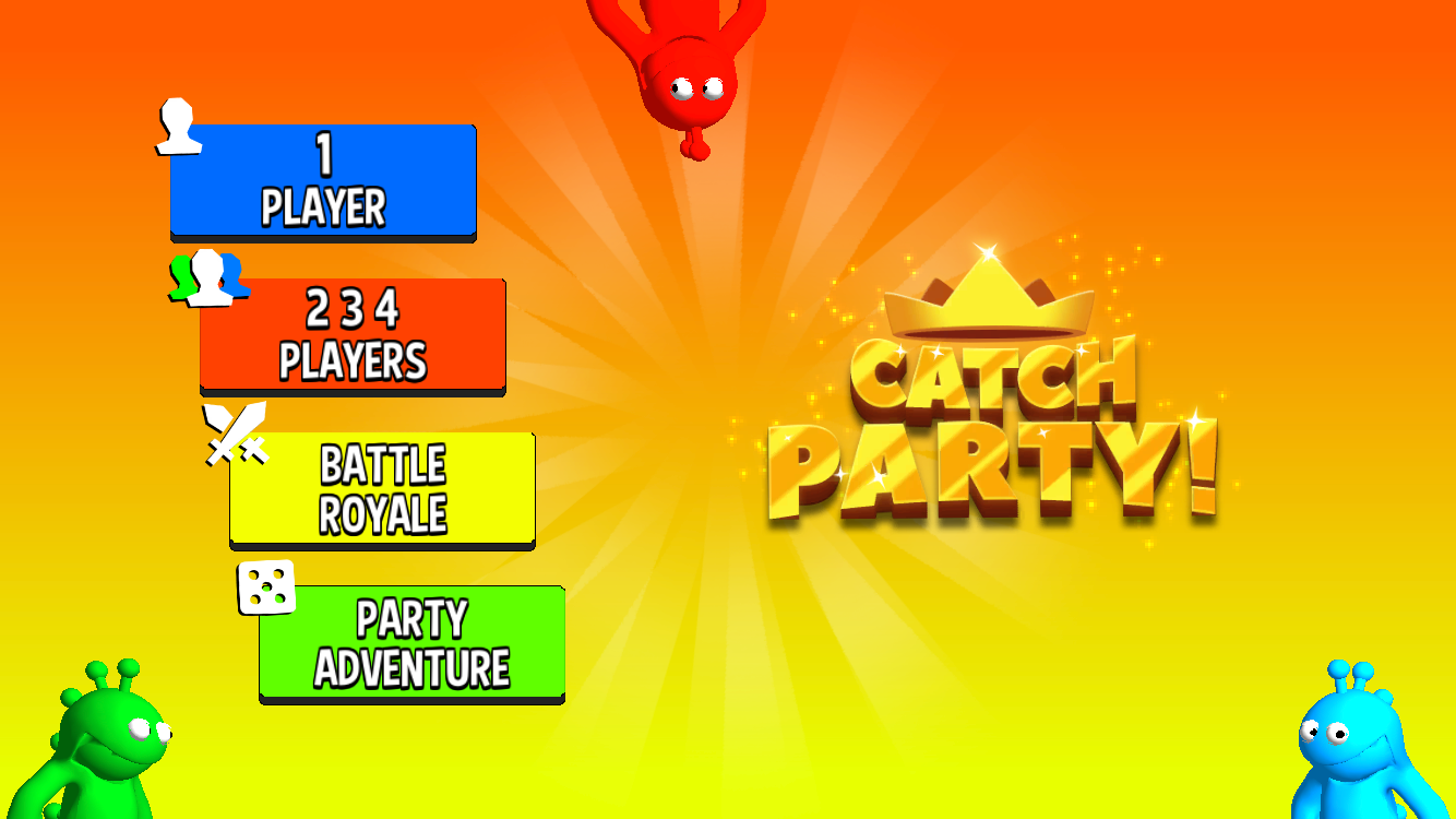 اسکرین شات 1 بازی Catch Party: 1 2 3 4 Player Ga