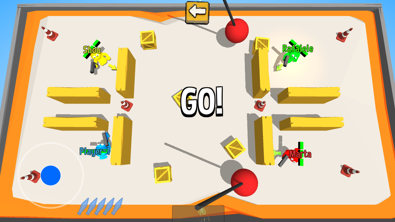 اسکرین شات 7 بازی Catch Party: 1 2 3 4 Player Ga