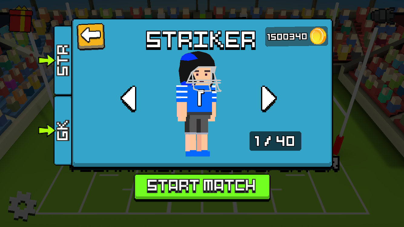 اسکرین شات 2 بازی Cubic Football 3D