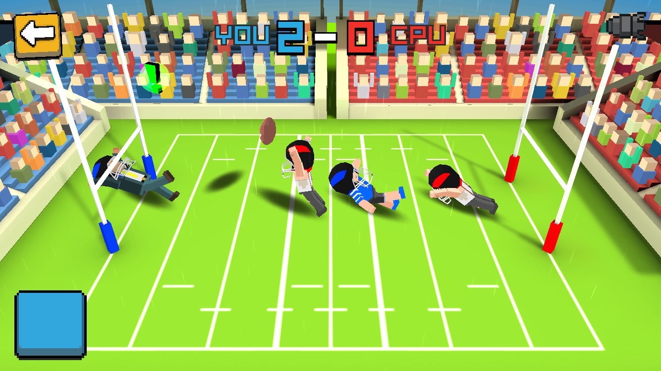 اسکرین شات 3 بازی Cubic Football 3D
