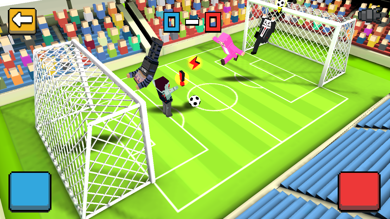اسکرین شات 6 بازی Cubic Soccer 3D