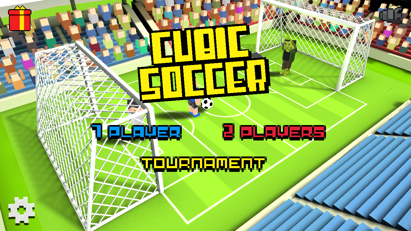 اسکرین شات 1 بازی Cubic Soccer 3D