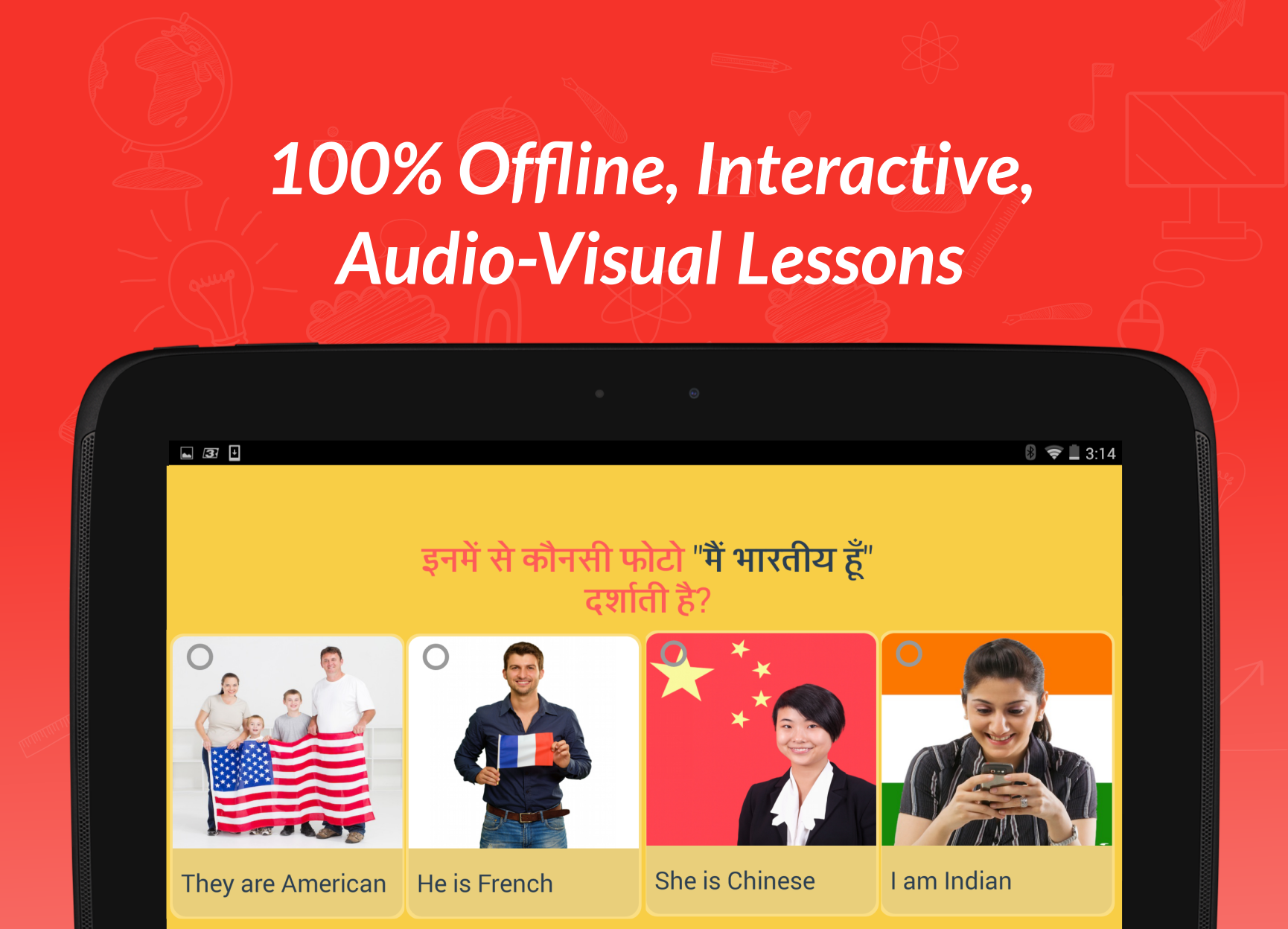 اسکرین شات 3 برنامه Hello English: Learn English